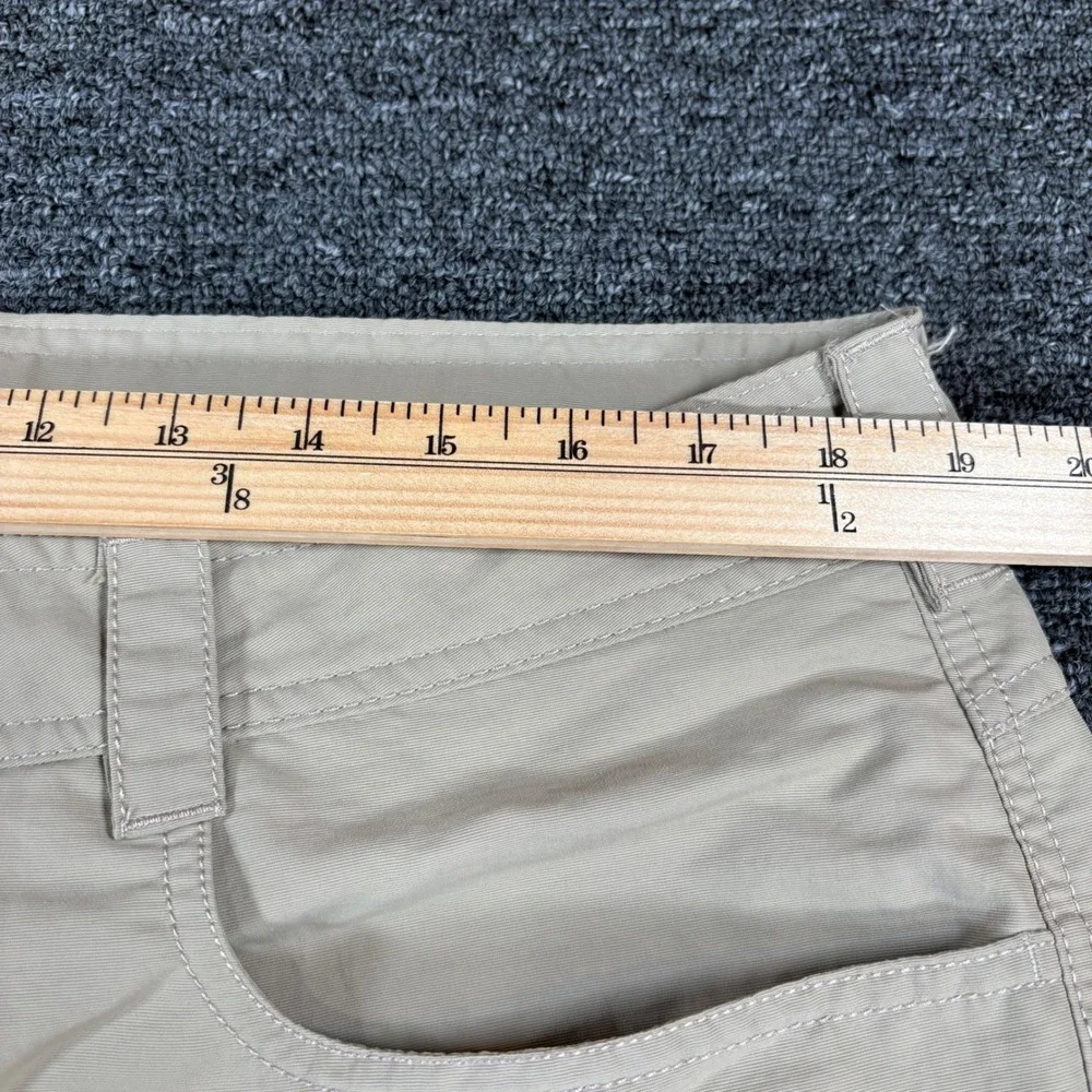 The North Face Hiking Pants Mens 38 Short Beige Khaki Outdoor Cargo Trail NWOT